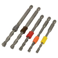 Trend Snappy 5pc Masonry Drill Bit Set with Colour Coded Depth Bands - SNAP/MD2/SET