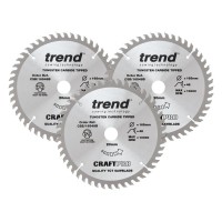 Trend CraftPro Triple Pack Circular Saw Blades
