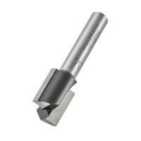 Trend TR19x8MMTC Trade Router Cutter Two Flute Straight 15.9mm dia x 19mm cut x 8mm shank