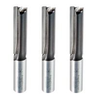 Trend TR/PACK/3 Trade Worktop Router Cutter Pack 12.7mm dia x 50mm cut x 1/2 shank 3pc