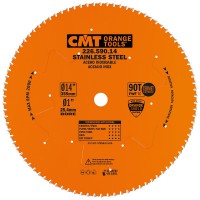 CMT Industrial Saw Blade for Stainless Steel 355mm dia x 2.2 kerf x 25.4 bore Z90 10FWF