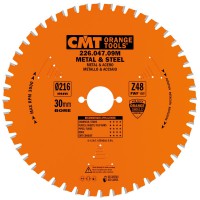 CMT Medium / Thick Metal and Steel Saw Blade 355mm dia x 2.2 kerf x 25.4 bore Z72 8FWF