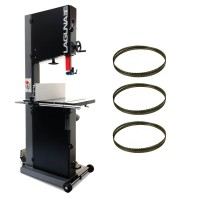 Laguna 18/BX Bandsaw Package Deal - 18\" Bandsaw c/w 3 blades and wheel kit