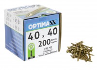 Optimaxx Extreme Performance Woodscrew 4.0mm x 40mm - POZI - Box of 200