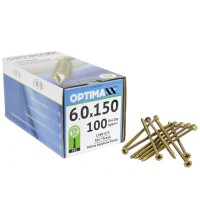 Optimaxx 6.0mm Gauge Wood Screws