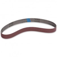 Charnwood SB130100 Cloth Backed Sanding Belt 1\" (25mm) x 30\" (762mm), 100 Grit, Pack of 2