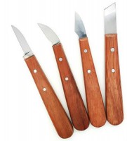 Beber BCCS - Beber Four Piece Chip Carving Knife Set