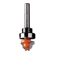 CMT Classical Bead Router Bit - 3.2mm radius x 1/4 shank, profile no. A