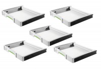Festool 500767 SYSTAINER Pull-Out Drawer SYS-AZ-Set - Pack of 5 Drawers