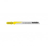 Metabo 5pk Jigsaw Blades Fast Wood Premium 74mm T144DF