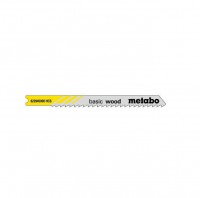 Metabo 5pk U-Jigsaw Blades Basic Wood 74mm U111C