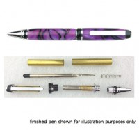 Charnwood Cigar Pen Kit (Chrome) - PENCCH