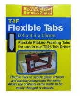 Charnwood T4F Flexible Tabs for T225, Pack of 2500pcs