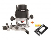 Trend T5EB 240v Plunge Router and Combination Router Base CRB Package