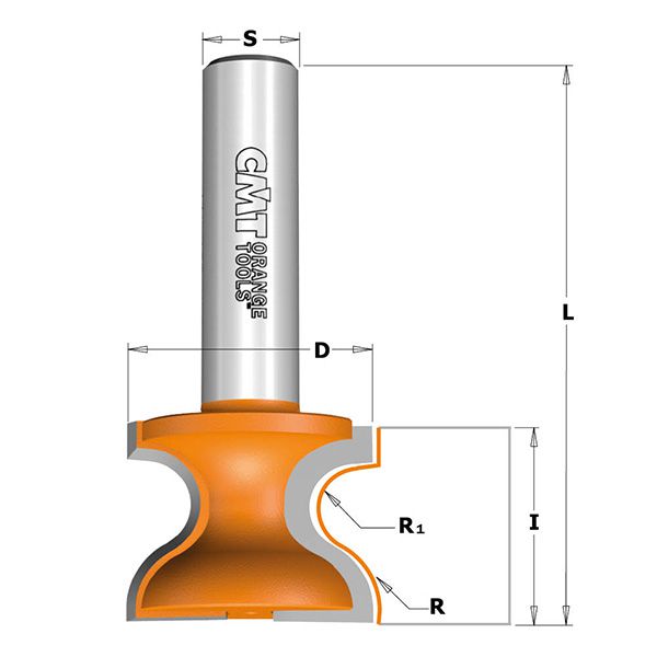 Cmt Window Sill & Finger Pull Router Bits from Westcountry Machinery 4 Wood