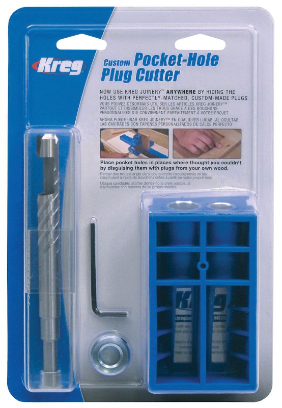 Kreg Kpcs Kreg Custom Pocket Hole Plug Cutter from Westcountry