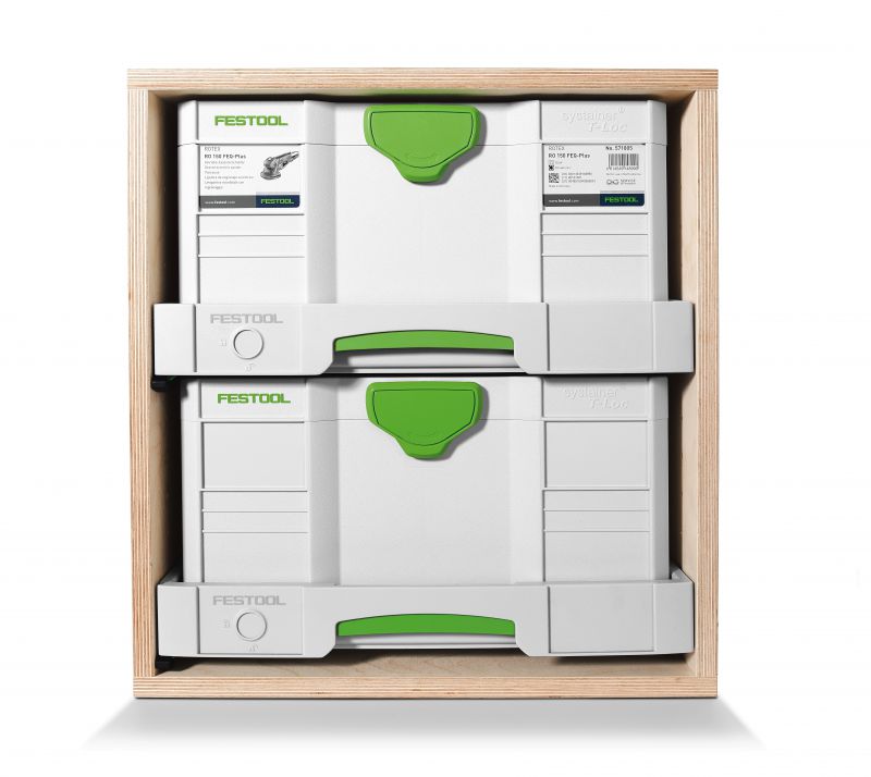 Festool 500767 Systainer Pullout Drawer Sysazset Pack Of 5 Drawers