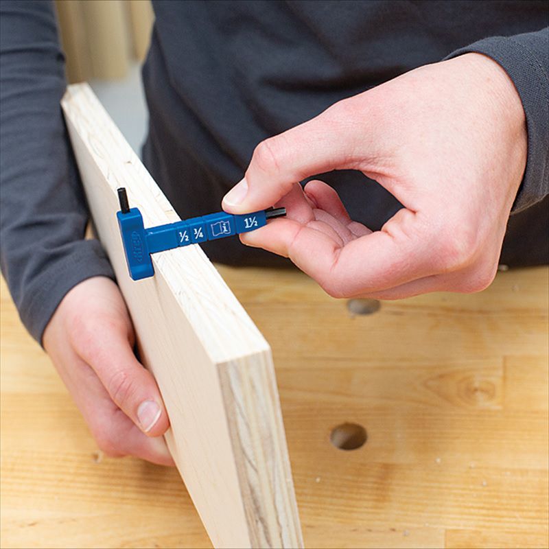 Kreg® Easyset Drill Bit With Easyset Depth Gauge / Depth Collar / Hex