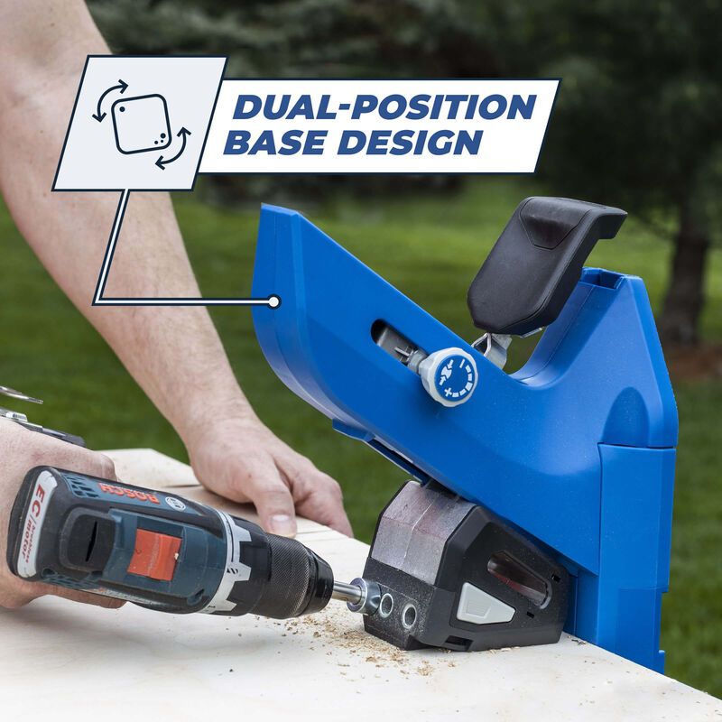 Kreg 720 Plug Cutter Drill Guide Kit - Voor Perfecte Pocket Hole Plugs