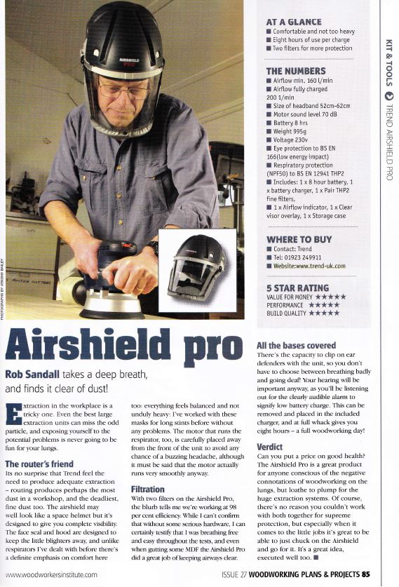 trend airshield pro woodworking plans and projects