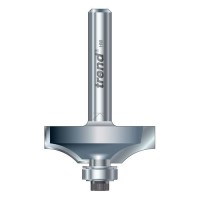 Trend 46/41x1/2TC Pro Guided Flat Ovolo Router Cutter 12mm Radius x 1/2 Shank