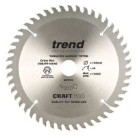 Trend CraftPro Panel Trimming Saw Blade - 210mm dia x 2.4 kerf x 30 bore 60T