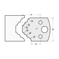 TREND PROFILE Knives 40mm - profile 021 Knives Only  (IT/3302140)