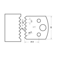 TREND PROFILE Knives and Limitors 40mm - profile 077 