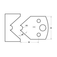 TREND PROFILE Limitors 40mm - profile 080 Limitors Only (IT/3408040)          