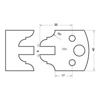 TREND PROFILE Limitors 40mm - profile 099 Limitors Only (IT/3409940)       