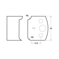 TREND PROFILE Limitors 40mm - profile 173 Limitors Only (IT/3417340)  