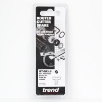 TREND RT/M3.0 M3 x 4.0mm Professional Rota-Tip Router Cutter Dome Head Slotted Screw