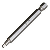 Trend Snappy No.2 Square Screwdriver Bit, 75mm Length - SNAP/SQ/2A