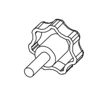TREND WP-CRTMK3/13 KNOB UNC1/4-20x3/4\"MALE FENCE CHEEK