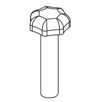 TREND WP-CRTMK3/15 BACK FENCE KNOB UNC5/16x2\" FEMALE