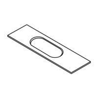 TREND WP-LOCK/T/215 LOCK/JIG TEMPLATE 25.0MM X 56.0MM ROUND ENDS