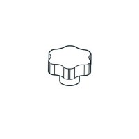 TREND WP-PRT/19 PRT LOBE KNOB 40.0MM DIA M8 FEMALE