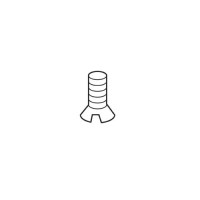 TREND WP-SCW/09 M5X8MM CSK SLOT MACHINE SCREW      
