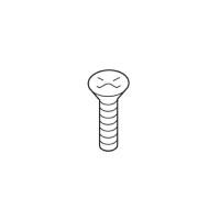 TREND WP-SCW/25 M6X12MM CSK POZI MACHINE SCREW     