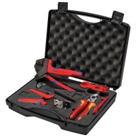 Knipex Tool Case for Photovoltaics for Solar Cable Connectors MC4 (Multi-Contact) - 97 91 04 V01