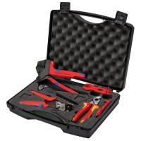 Knipex Tool Case for Photovoltaics for Solar Cable Connectors MC4 (Multi-Contact) - 97 91 04 V02