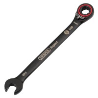 Draper Expert HI-TORQ Metric Reversible Ratchet Combination Spanner, 9mm, Black - 03899