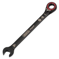 Draper Expert HI-TORQ Metric Reversible Ratchet Combination Spanner, 10mm, Black - 03900