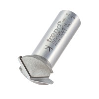 Trend 11/1X1/2TC Pro Chamfer V Groove Router Cutter 30 Deg x 22.28mm Dia x 1/2 Shank