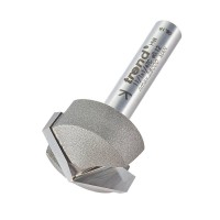 Trend 11/1X1/4TC Pro Chamfer V Groove Router Cutter 30 Deg x 22.28mm Dia x 1/4 Shank