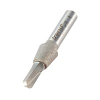 Trend 12/05X1/4TC Pro Cove Radius Router Cutter 2.4mm Radius x 11mm Cut x 1/4 Shank