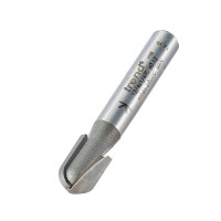 Trend 12/4X1/4TC Pro Cove Radius Router Cutter 4mm Radius x 12.7mm Cut x 1/4 Shank