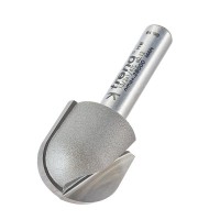 Trend 13/2x1/4TC Pro Cove Radius Router Cutter 9mm Radius x 19mm Cut x 1/4 Shank