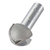 Trend 13/30x1/2TC Pro Cove Radius Router Cutter 12.7mm Radius x 15.9mm Cut x 1/2 Shank