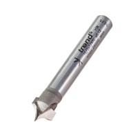 Trend 16/2X1/4TC Pro Ovolo Panel and Veining Router Cutter 4.8mm radius x 1/4 shank